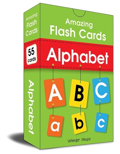 Amazing Flash Cards Alphabet - Early Development Of Preschool Toddler (55 Cards)