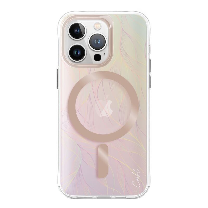 UNIQ Coehl iPhone 15 Pro Max Case - Magnetic Charging Willow - Iridescent