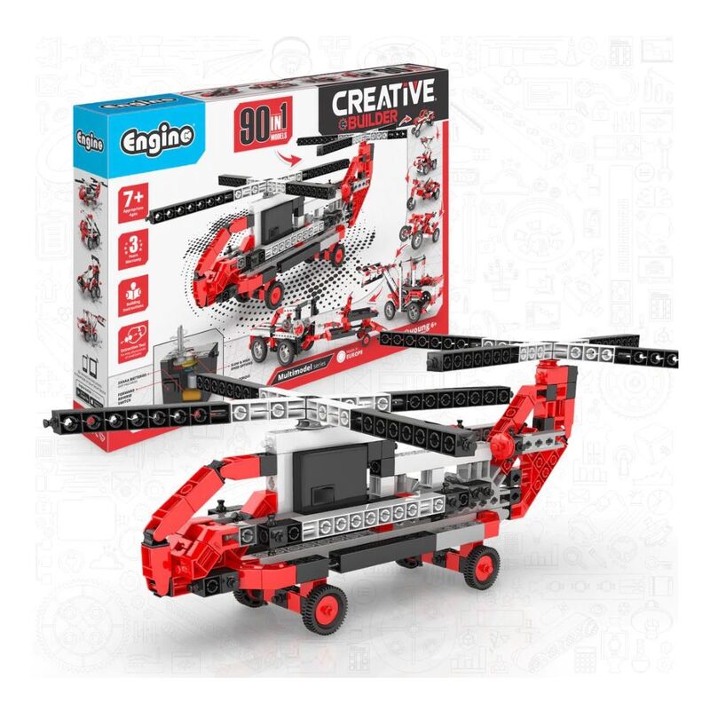 Engino Creative Builder Motorized 90 Multi Model Set