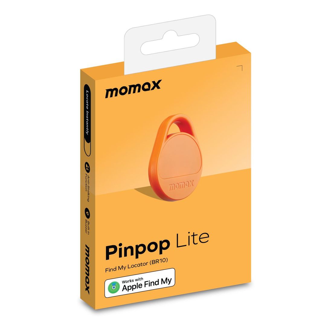 Momax PinPop Lite Find My Tracker - Orange