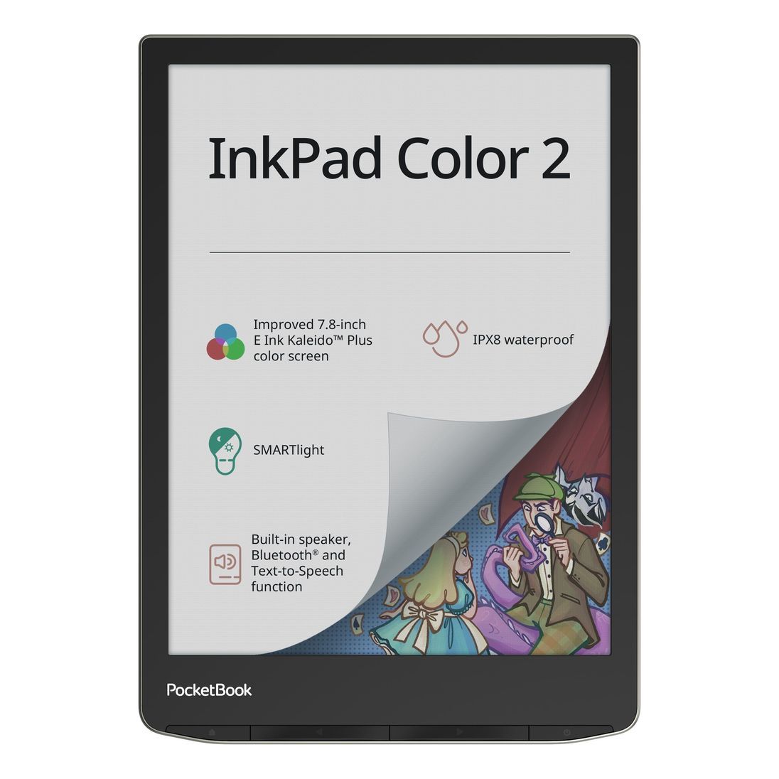 Pocketbook InkPad Color 3 7.8-inch E-Reader - Stormy Sea