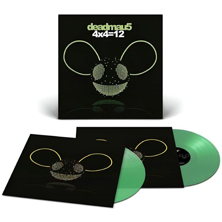 4X4=12 (Green Colored Vinyl) (Limited Edition) (2 Discs) | Deadmau5