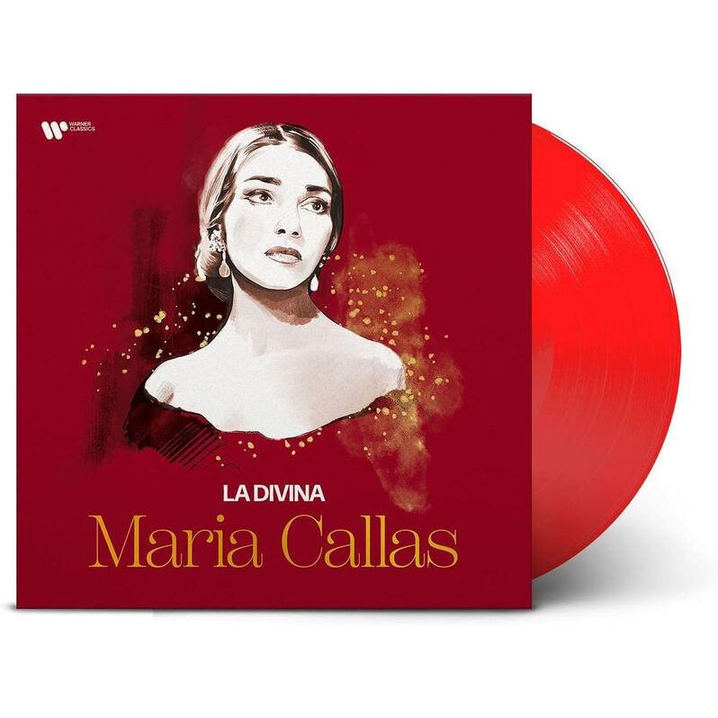 La Divina - The Best Of (Red Colored Vinyl) (Limited Edition) | Maria Callas