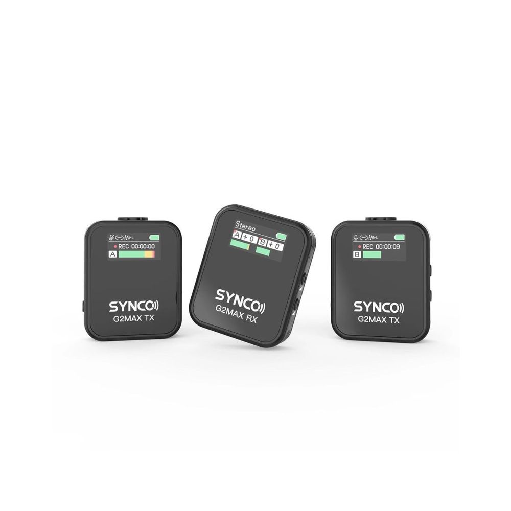 Synco G2A2 Max BK Digital 2.4Ghz Wireless Microphone – Black