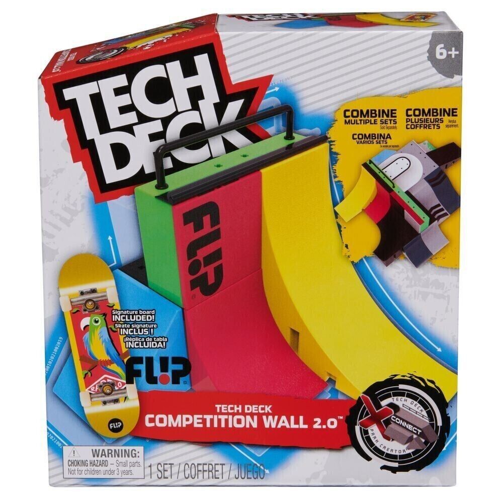 Tech Deck XConnect Park Creator Flip Competition Wall