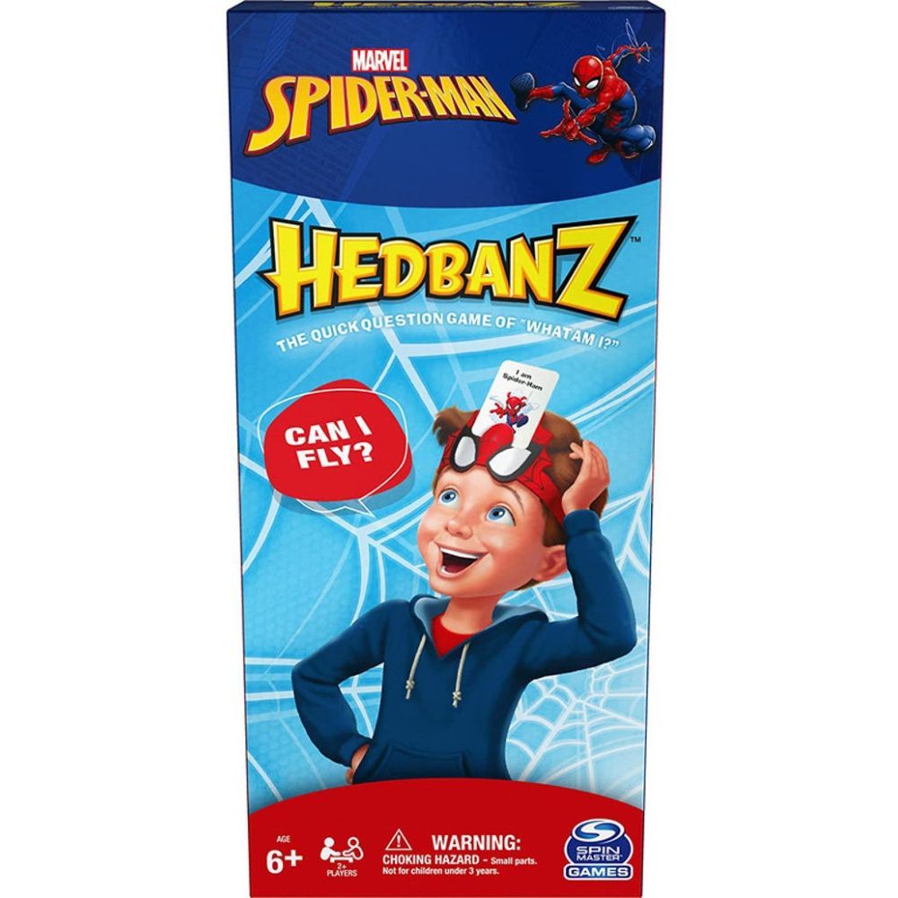 Spinmaster Games Hedbanz Spiderman