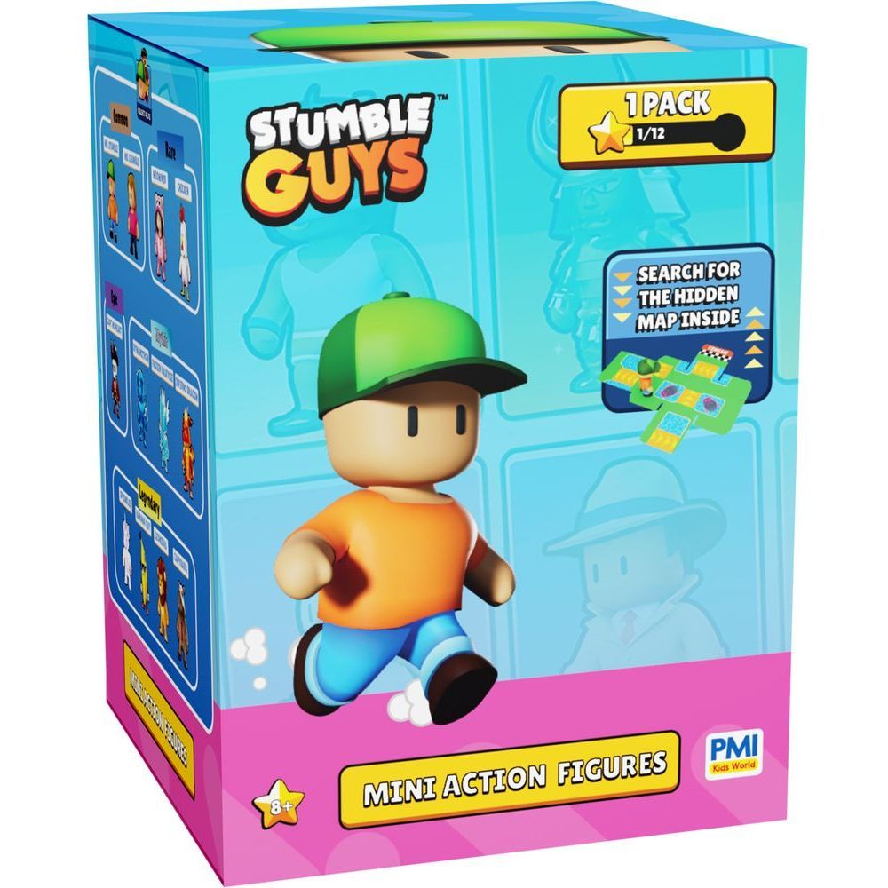 Stumble Guys Mini Action Figure 1 Pack Window Box