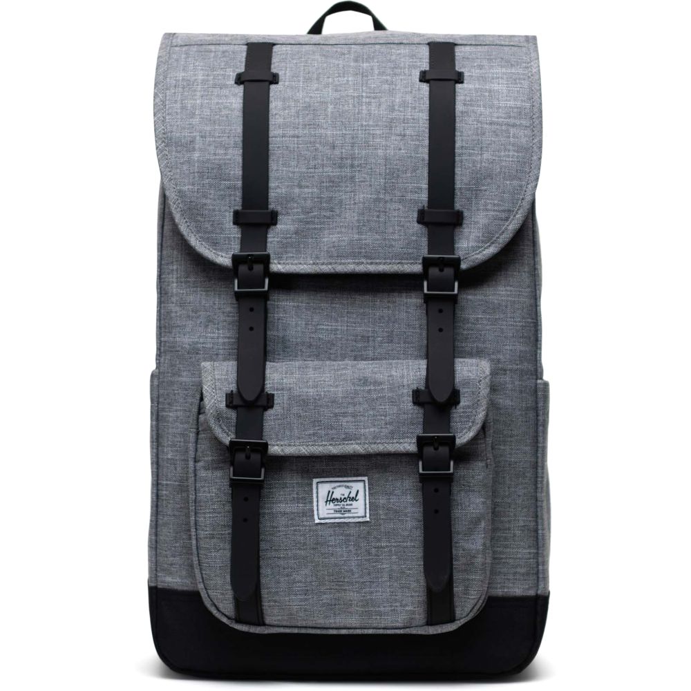 Herschel Little America Backpack Raven Crosshatch