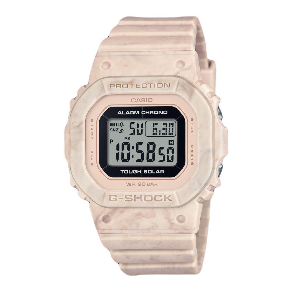 Casio Gms-S5600Rt-4Dr G-Shock Women Casual Digital Solar Powerd Women'S Watch - Pink/Pink