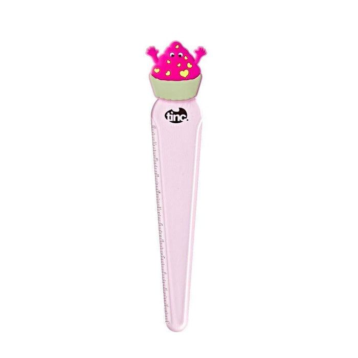 Tinc 12cm Character Ruler - Pink