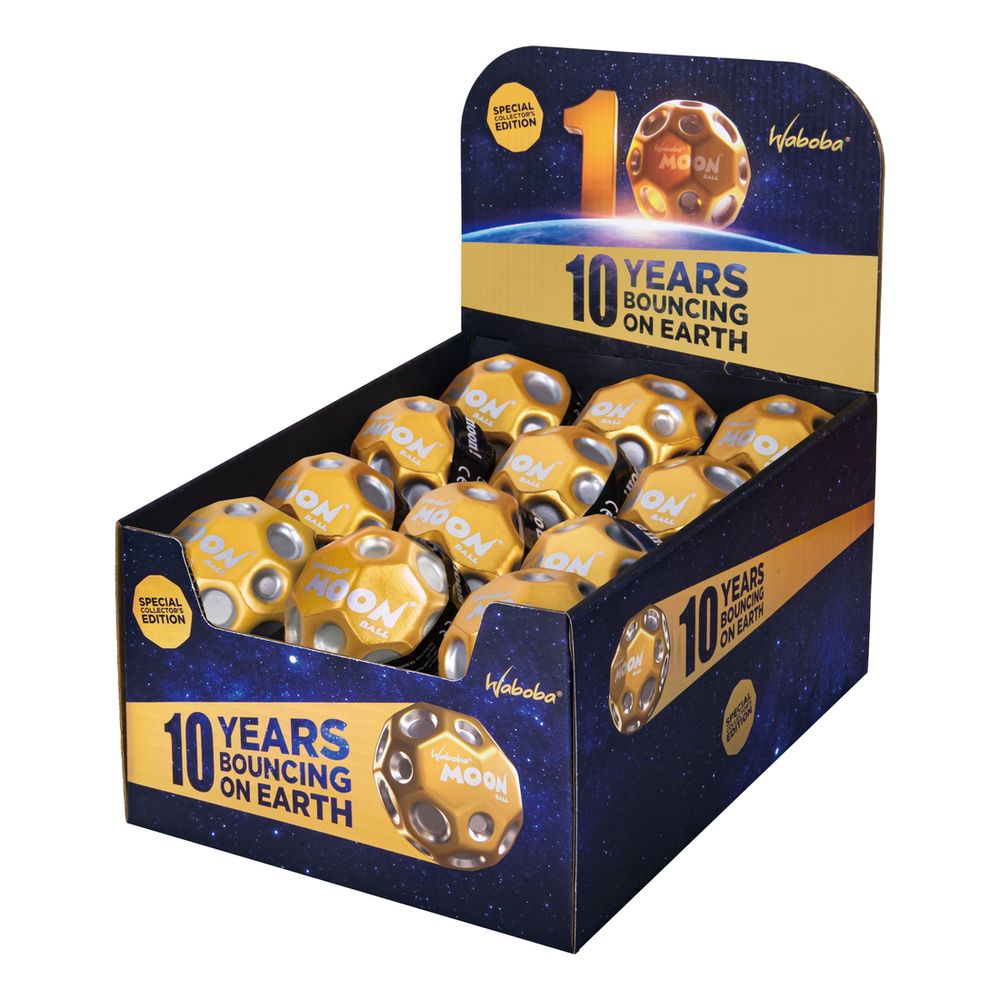 Waboba Golden Moon Ball Hyper Bouncing Ball (Assorted - Includes 1)