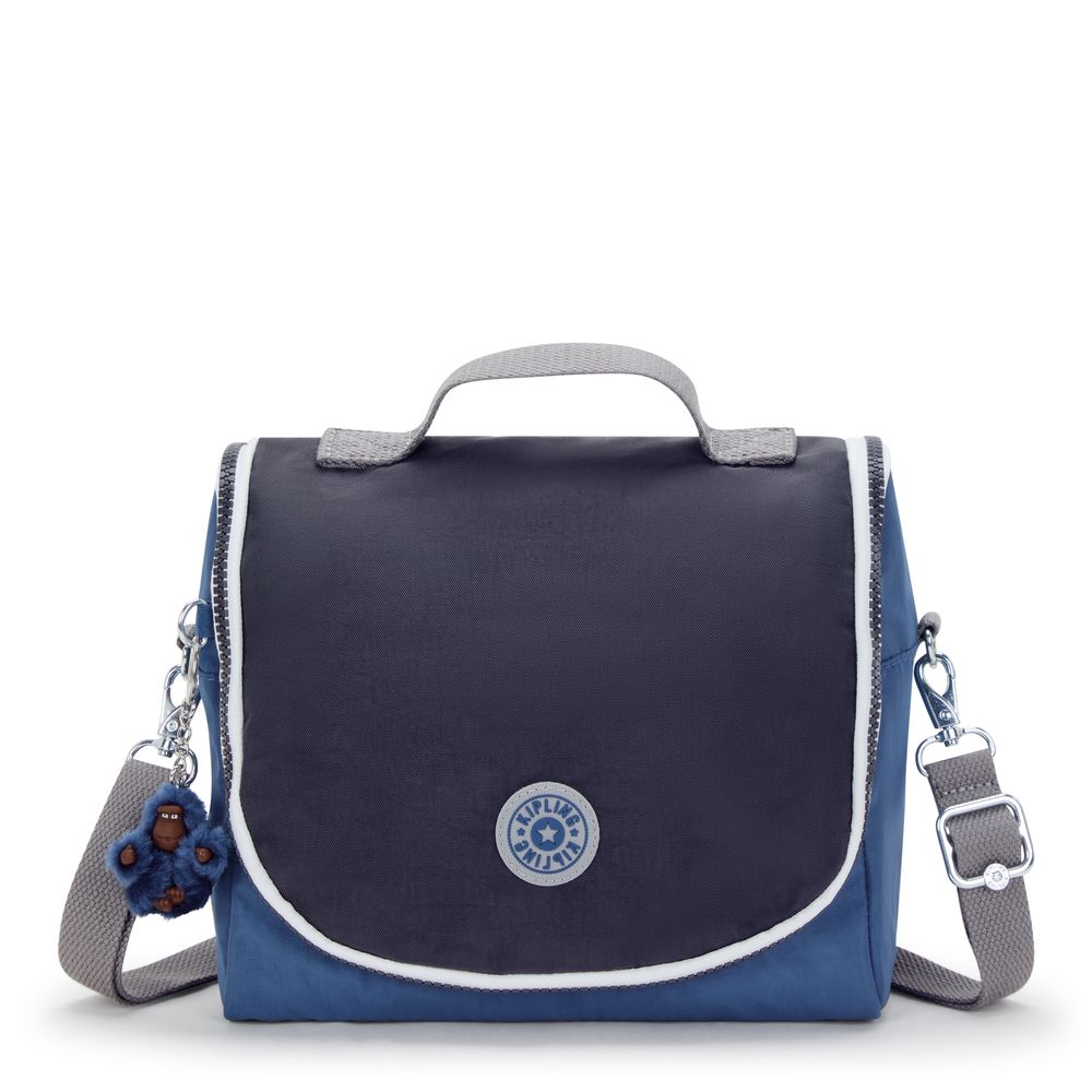 Kipling New Kichirou Lunch Bag - Fantasy Blue Bl - Medium