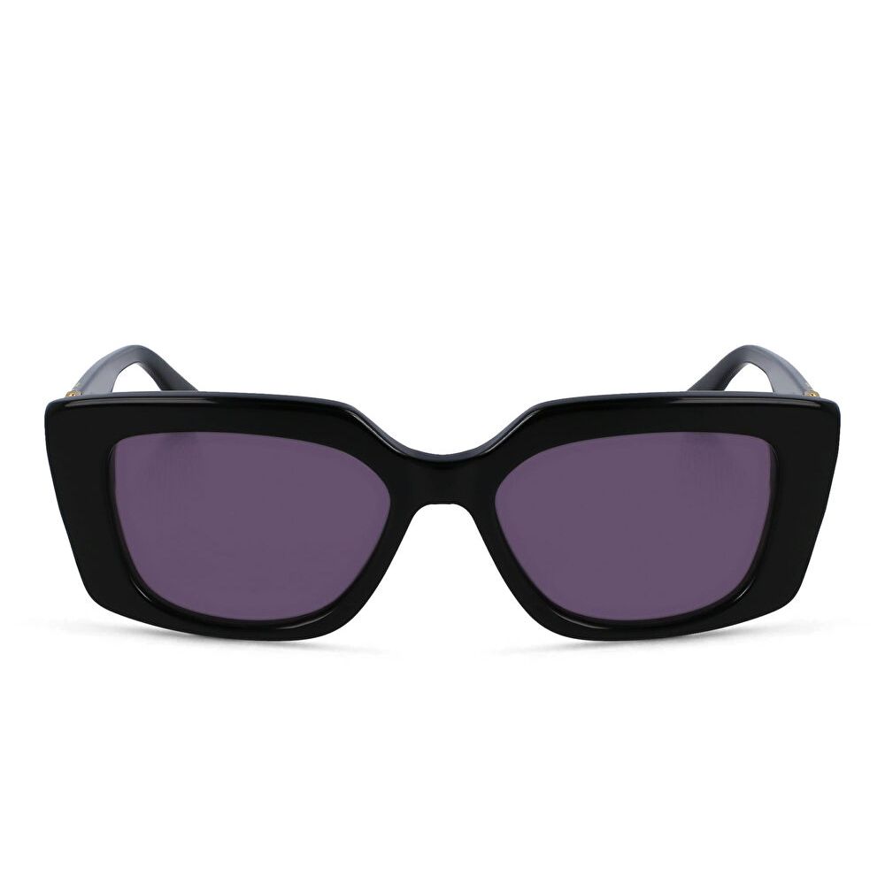 Lagerfeld Rectangle Sunglasses - Black / Black (188414001)