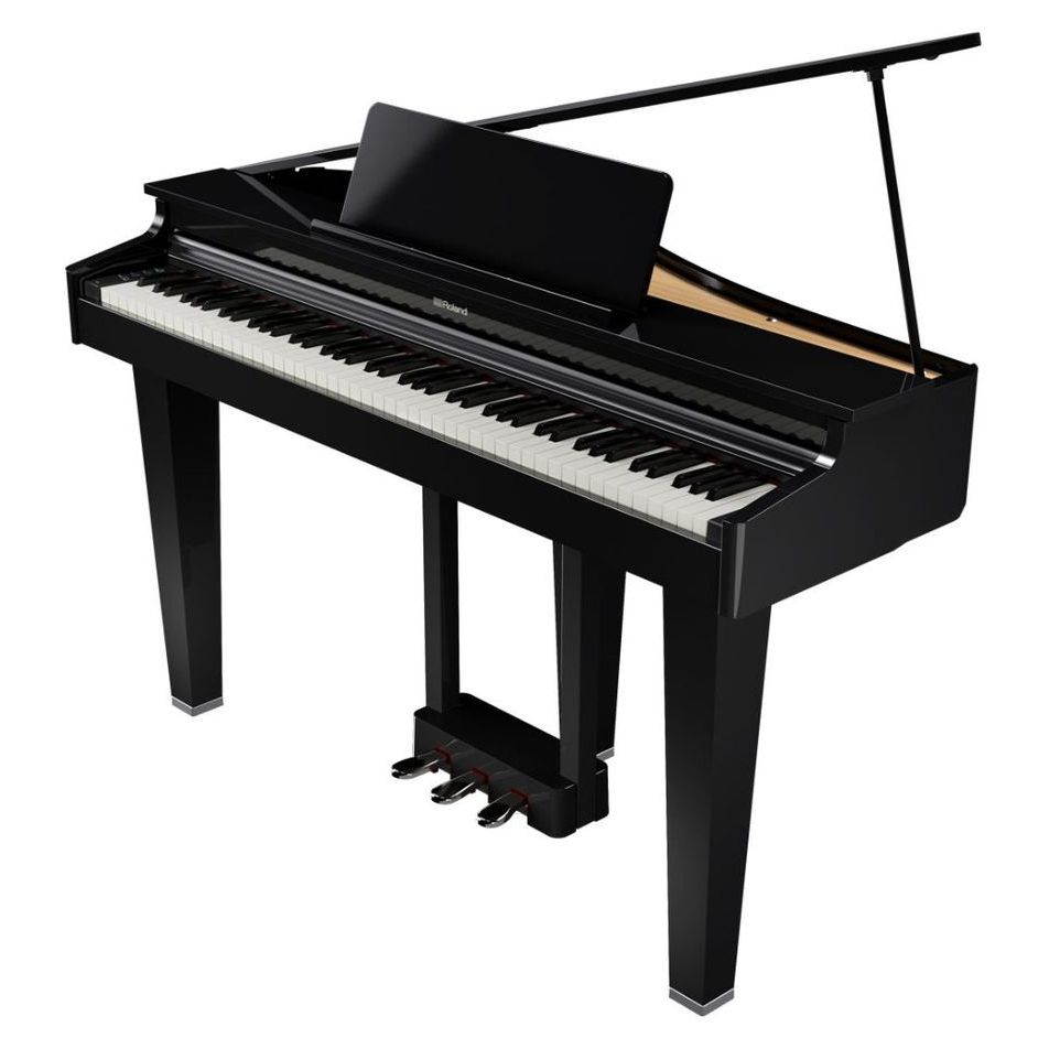 Roland GP-3 Digital Grand Piano - Polished Ebony Finish