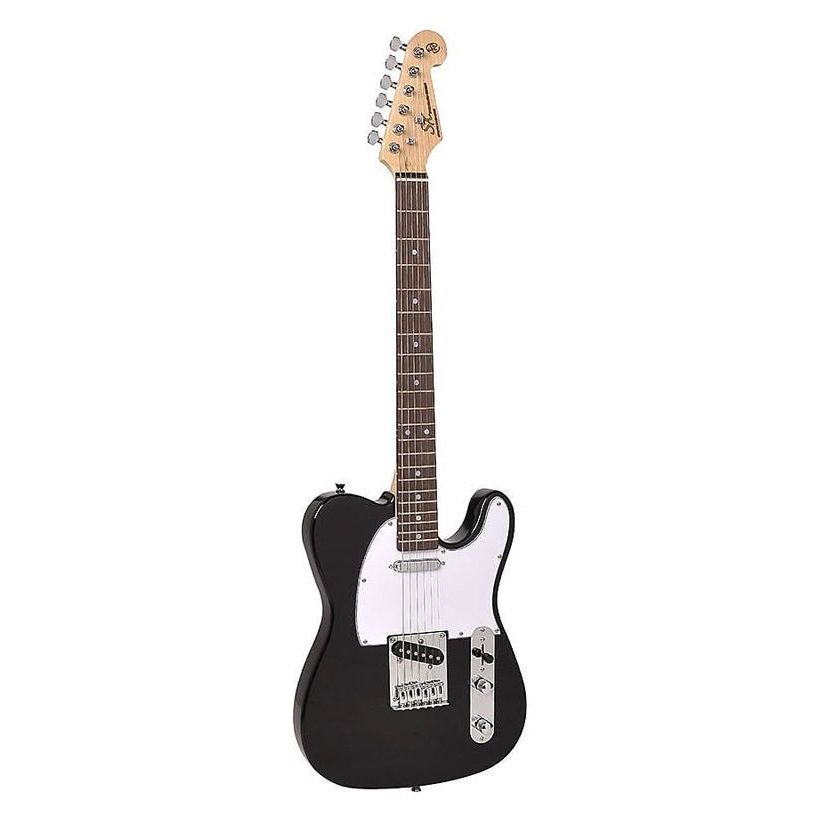 SX ED2-BK Electric Guitar (Black) with Bag