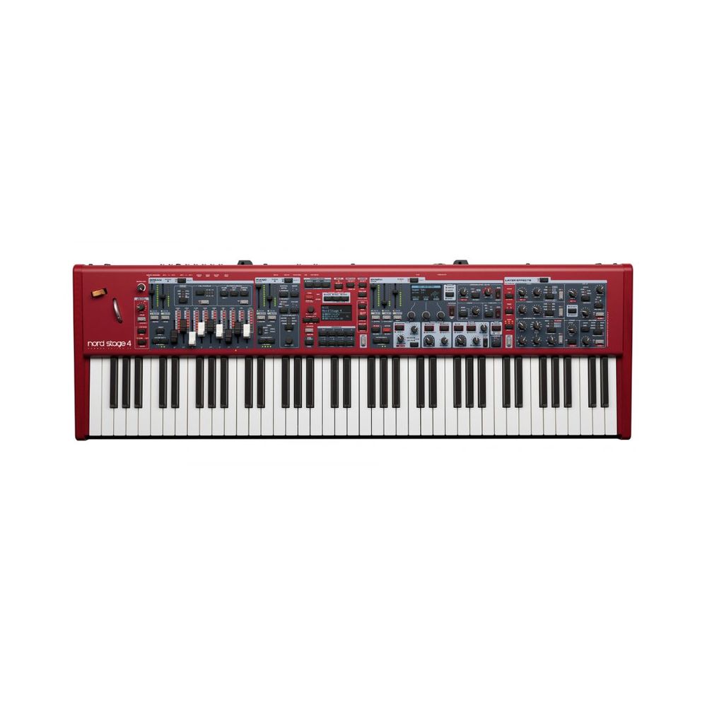 Nord Stage 4 73 Keys Stage Piano Uk Plug Stage Piano Keyboard - Red