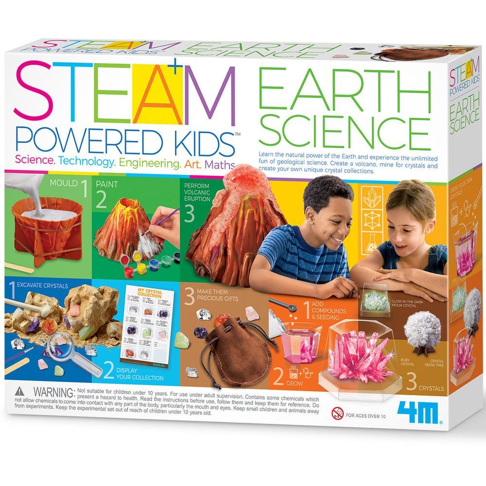 4M Powered Kids Earth Science