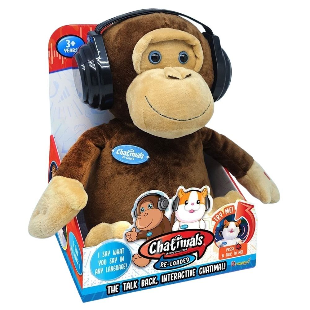 Chatimals Monkey Talk Back Bluetooth Interactive Chatimal