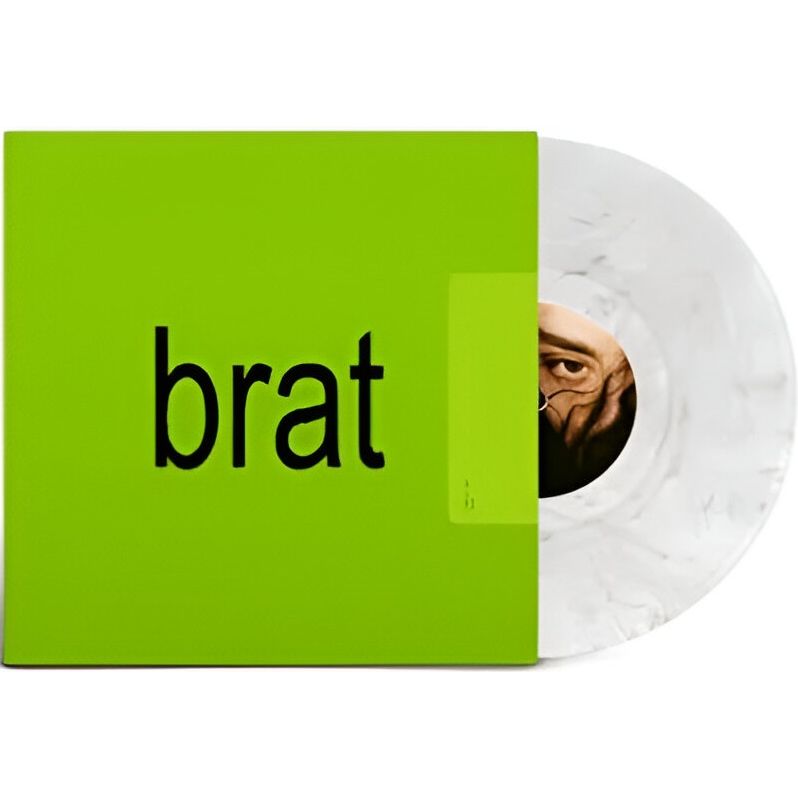 Brat (Clear Grey Marble Colored Vinyl) (Limited Edition) | Charli XCX