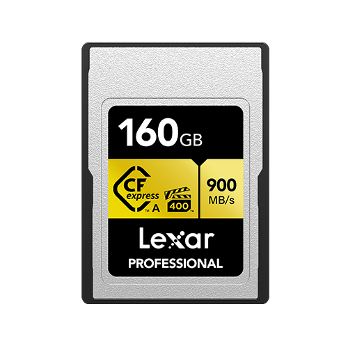 Lexar 160GB Lexar Professional Cfexpress Type A Card Gold Serie/ Up To 900MB/S Read 800MB/S Write. Vpg 400