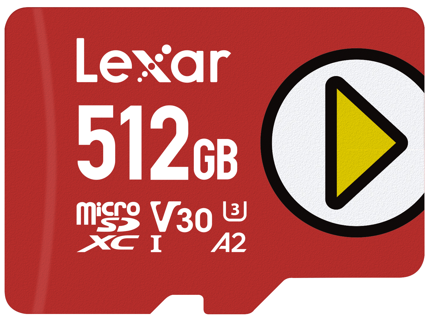 Lexar 512GB Lexar Play MicroSDXC UHS-I Cards/ Up To 150MB/S Read C10 A2 V30 U3