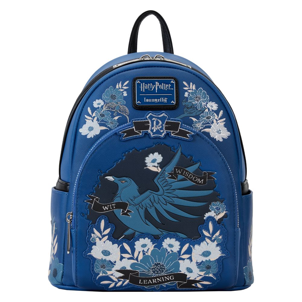 Loungefly Leather Harry Potter Ravenclaw House Tattoo Mini Backpack