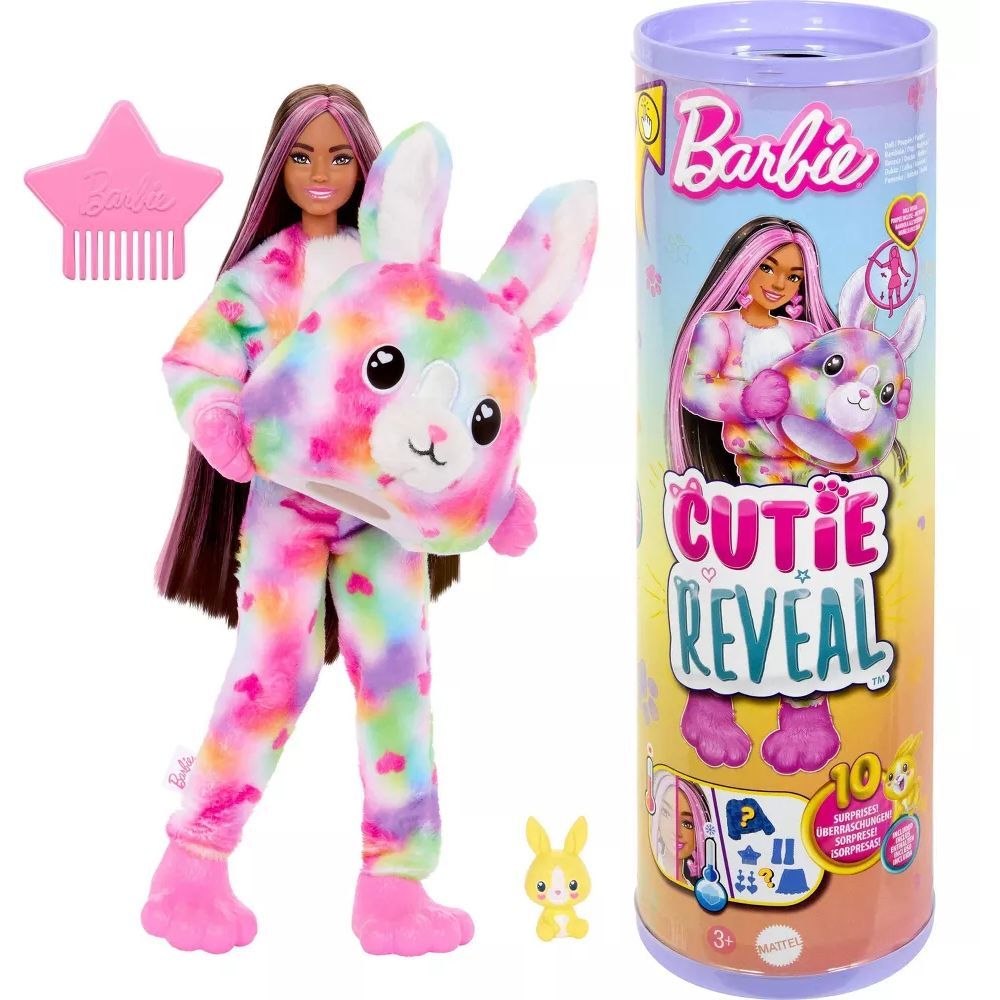 Barbie Bunny Color Dream Series Cutie Reveal Doll