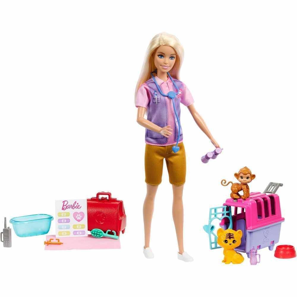 Barbie Animal Rescue & Recover Playset