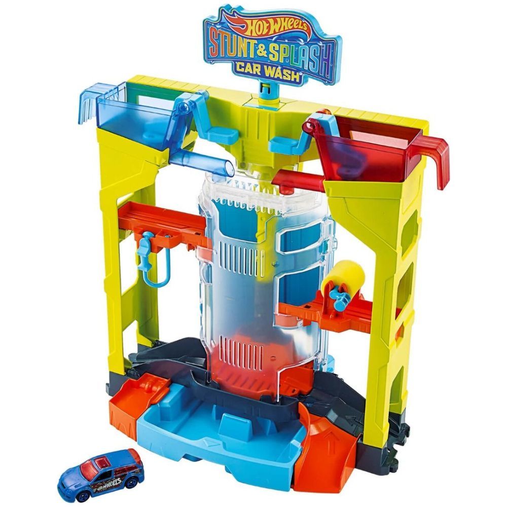 Hot Wheels City Ecl Car Wash Playset