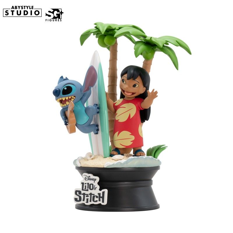Abystyle Studio Disney Lilo & Stitch Surfboard Sg Figures 1.10 Scale Statue