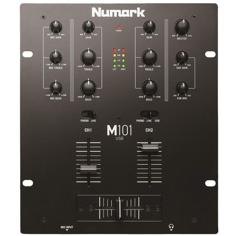 Numark M101Usb 2-Channel All-Purpose Dj Mixer - Black