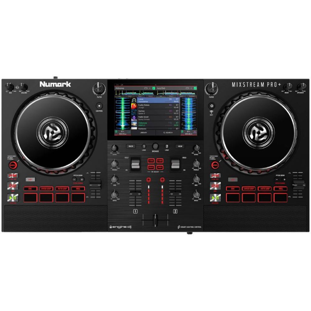 Numark MIXSTREAMPRO + Standalone All-In-One Dj System - Black