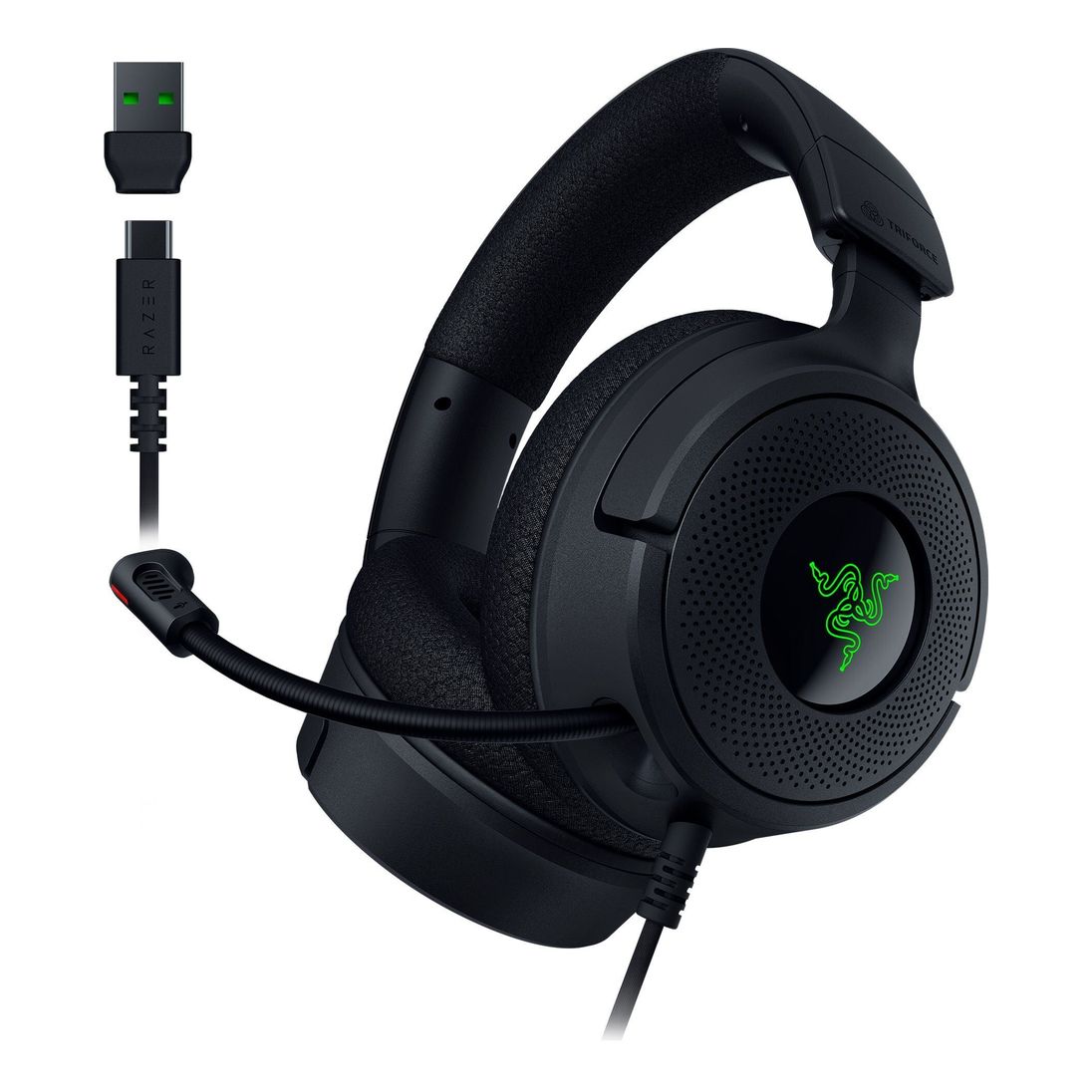 Razer Kraken V4 X Wired Gaming Headset - Black