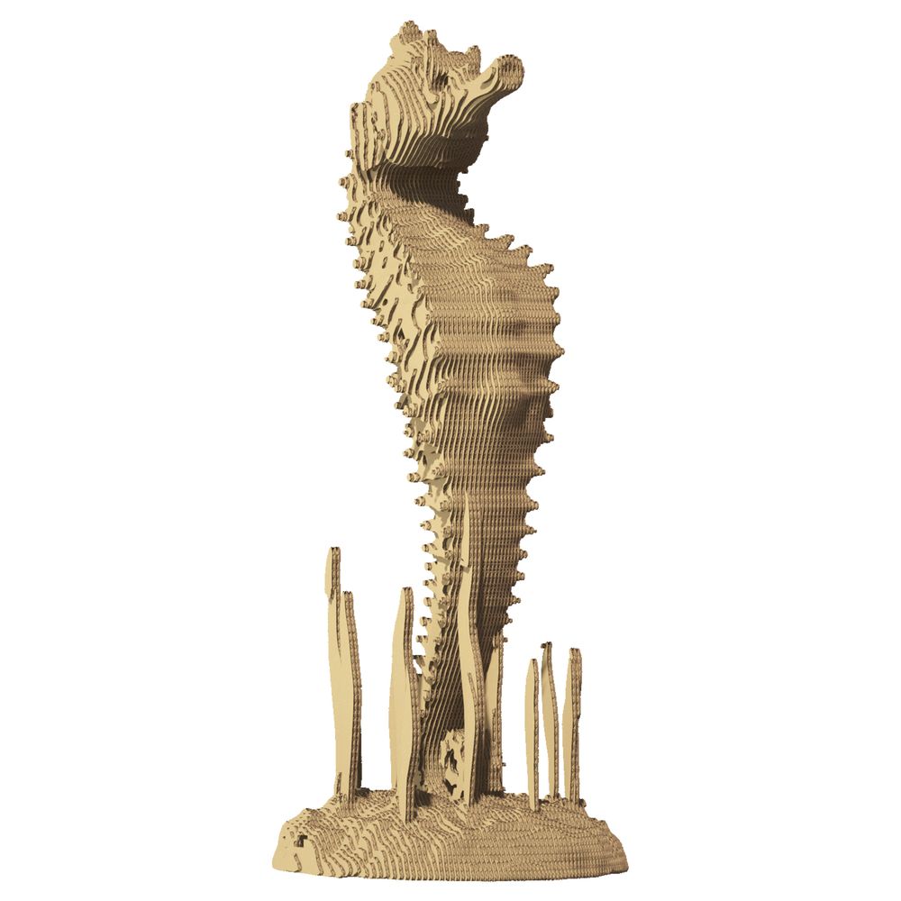 Cartonic Seahorse 3D Puzzle (109 Pieces)