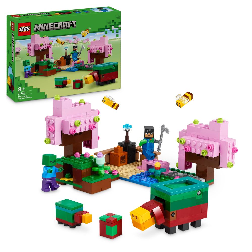 LEGO Minecraft® The Cherry Blossom Garden Toy 21260