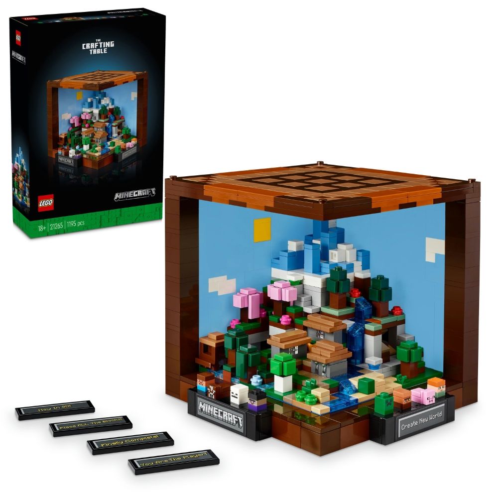 LEGO Minecraft The Crafting Table for Adults 21265