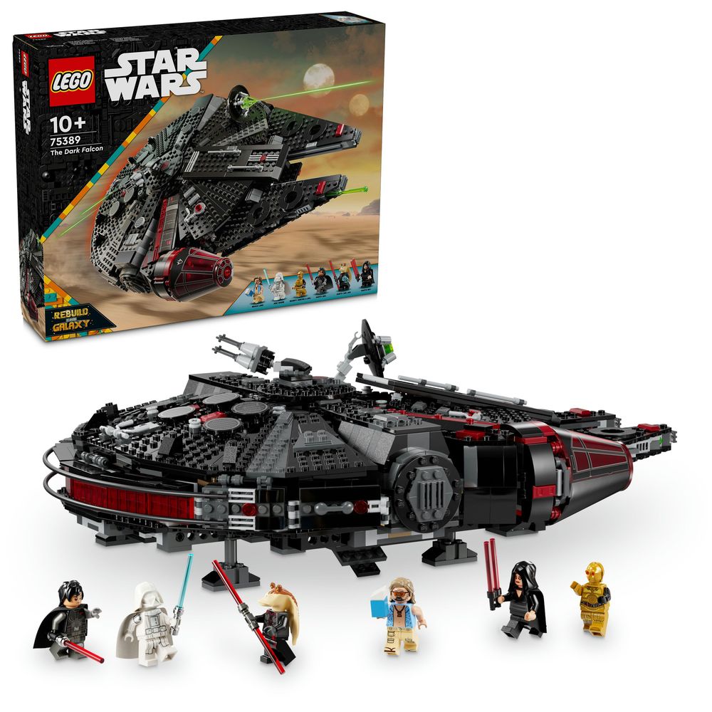 LEGO Star Wars The Dark Falcon Buildable Toy Vehicle 75389 (1579 pieces)