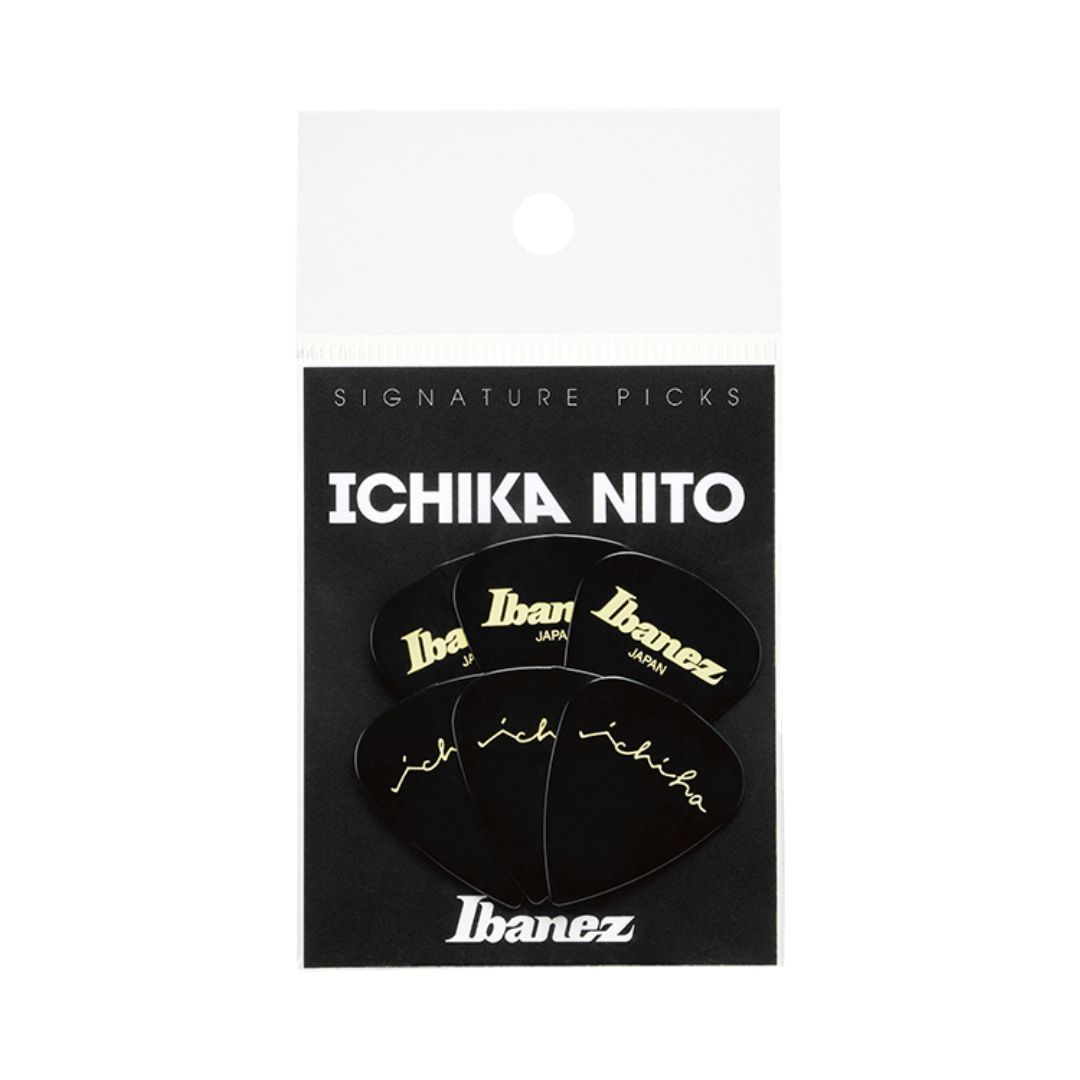 Ibanez P1000ICHI-BK Ichika Nito Signature Guitar Pick (Pack Of 6)