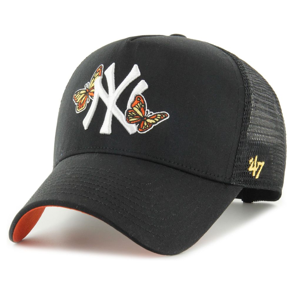 47 Brand MLB New York Yankees Icon Mesh Black '47 Offside Dt Cap