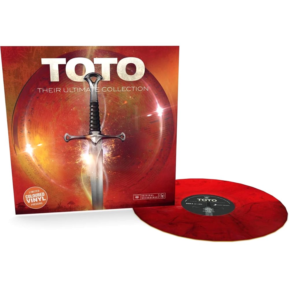 Their Ultimate Collection (Red With Black Smoke Colored Vinyl) (Limited Edition) | Toto