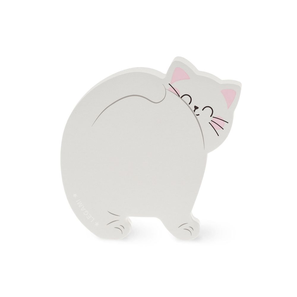 Legami Adhesive Notepad - Lovely Notes - Kitty (100 Sheets)