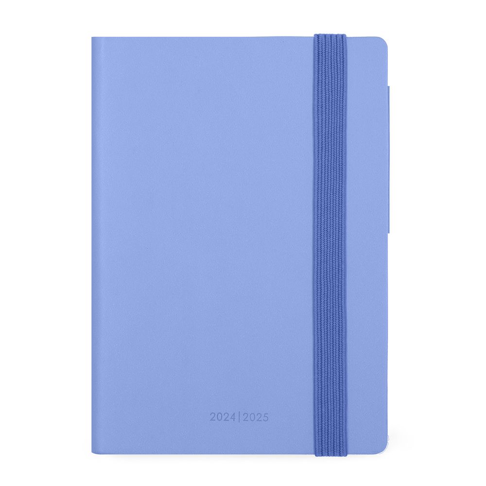 Legami Small 16-Month Daily Diary - 2024/2025 - Cornflower (9.5 x 13.5 cm)