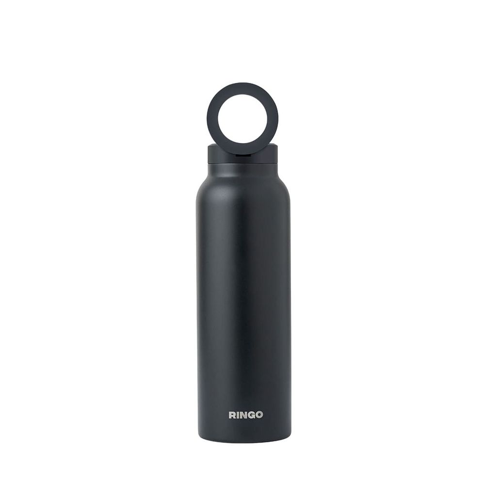 Ringo Magsafe Compatible Insulated Water Bottle with Magnetic Ring 946ml - Black