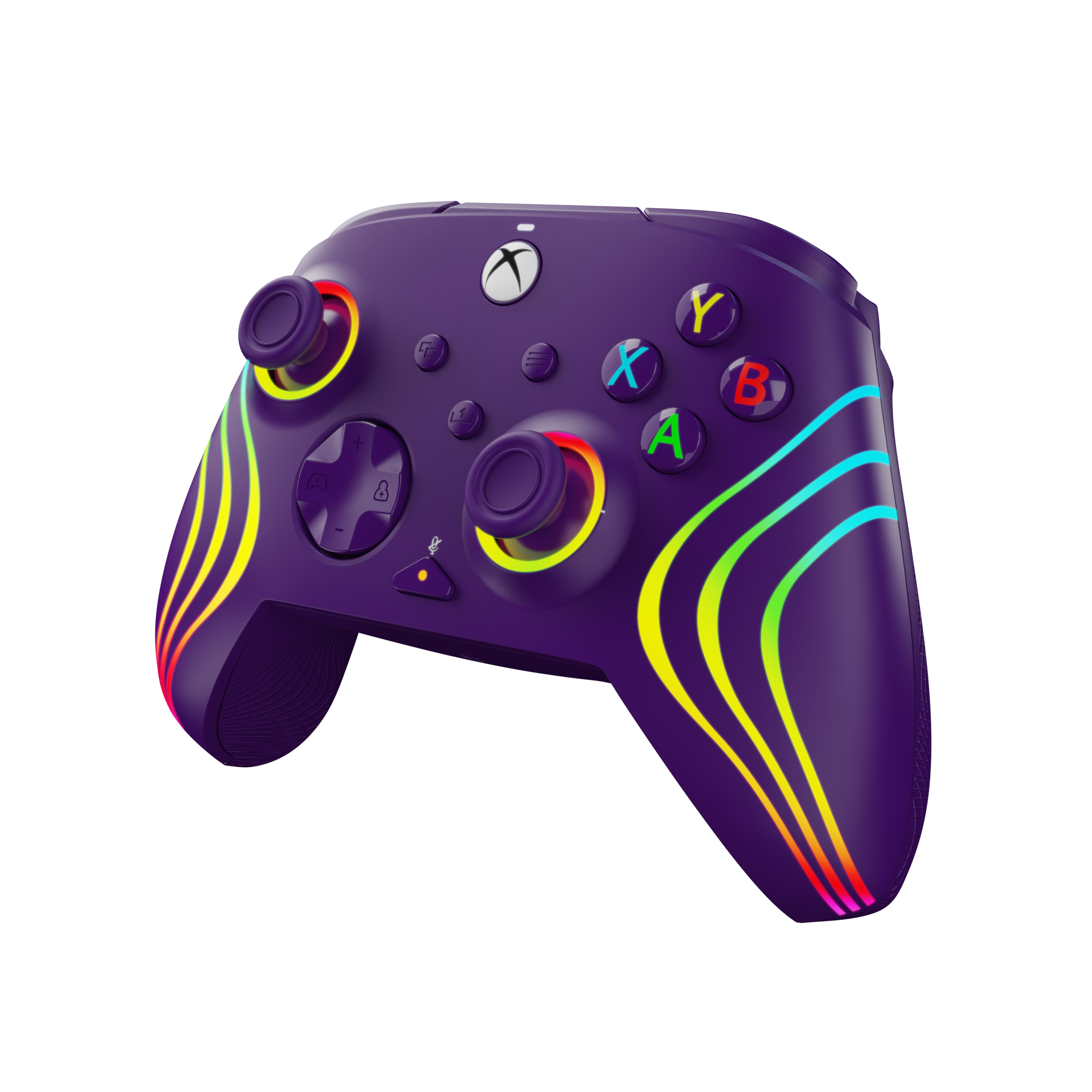 PDP Xbox Series X Afterglow Wave Purple Wired Controller