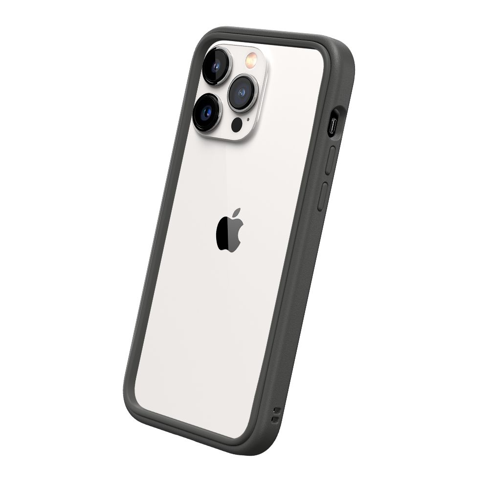 Rhinoshield Crashguard NX For iPhone 14 Pro Max (With Rim/ Button/ Frame) - Graphite