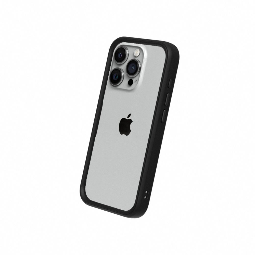 Rhinoshield Crashguard NX For iPhone 15 Pro (With Button/ Frame) - Black