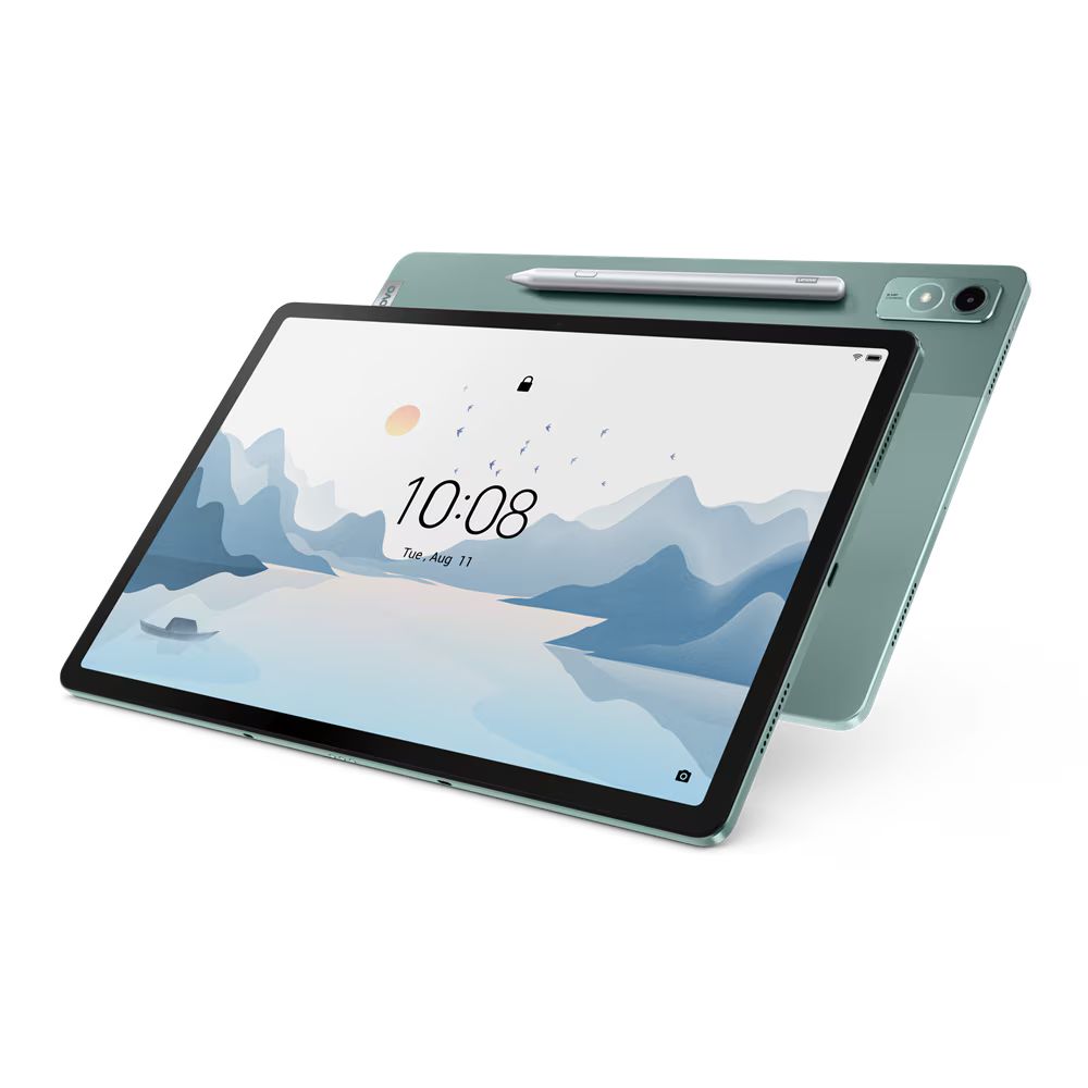 Lenovo Tab P12 Tablet - WiFi/ 128GB Storage/ 8GB RAM/ 12.7-Inch/ 3K (2944 X 1840) (With Free Folio Case + Lenovo Tab Pen) - Luna Grey