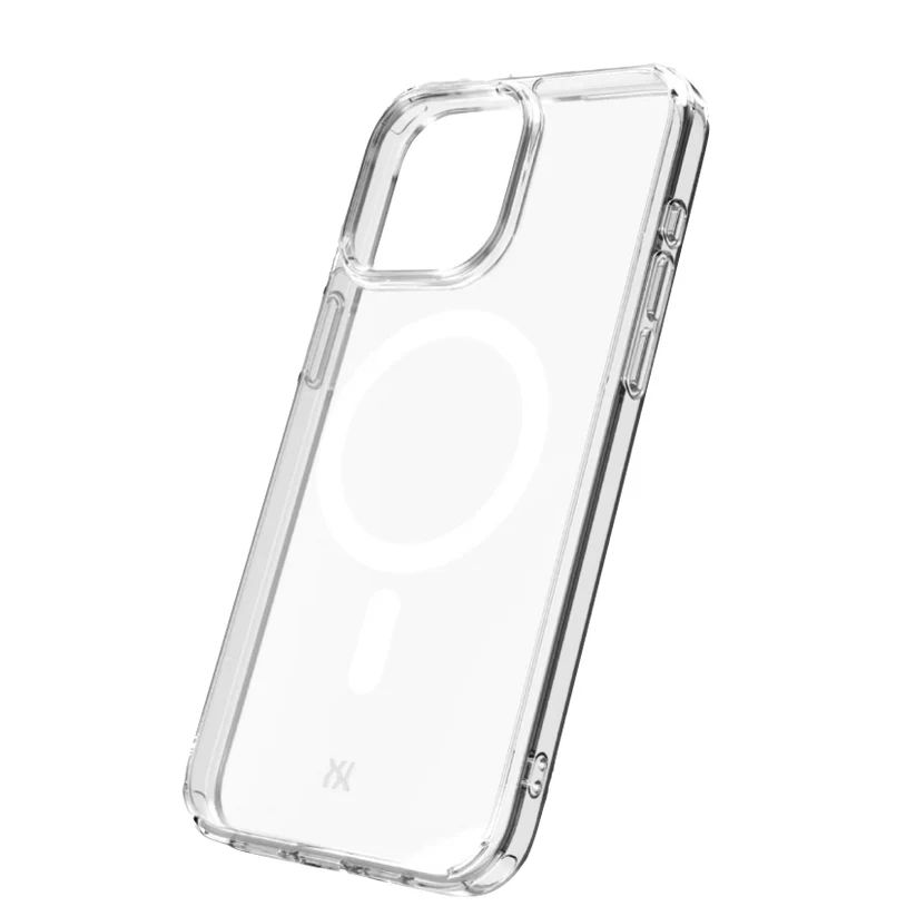 Power Support Air Jacket Mag Hybrid Case With Magsafe For Iphone 15 Pro Clear