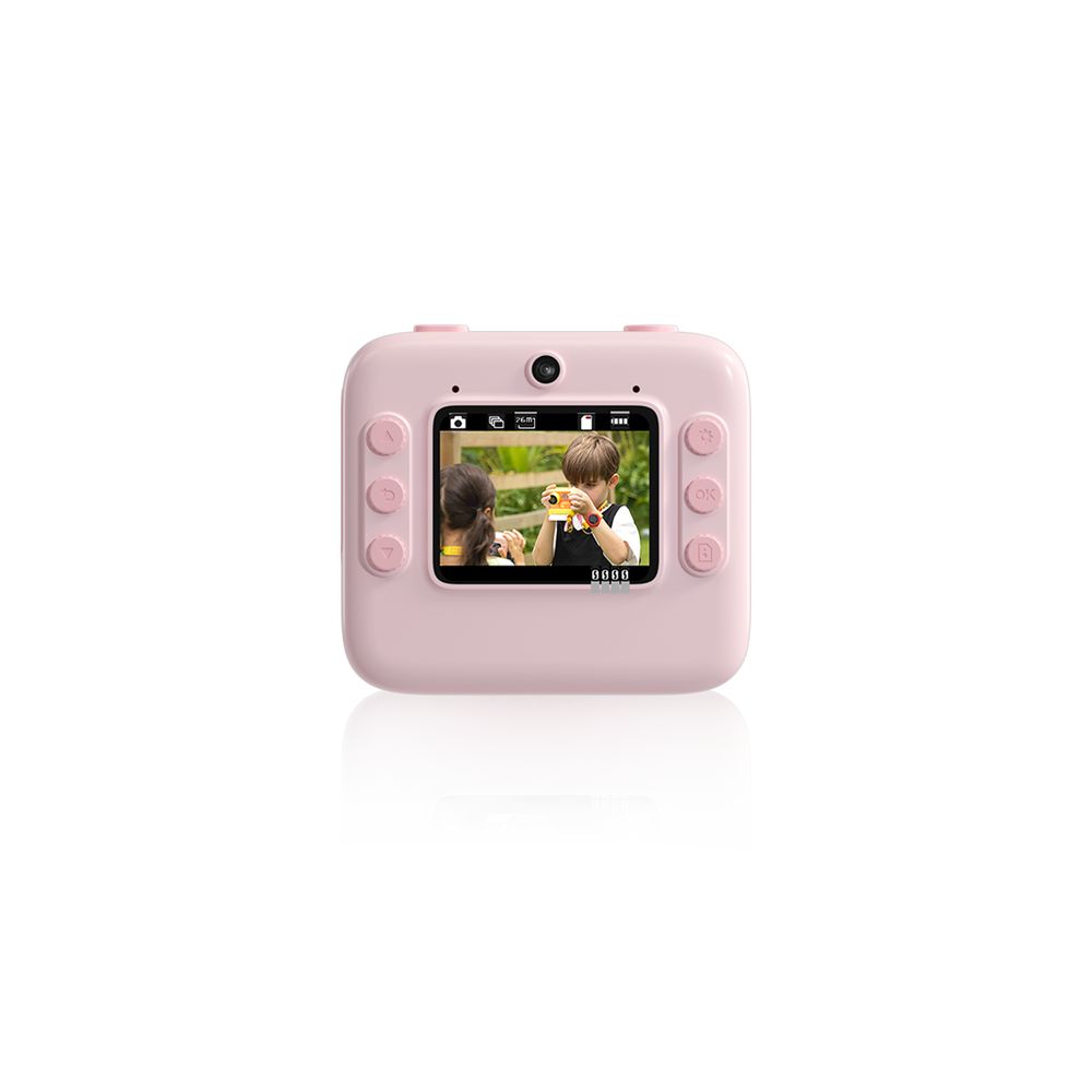 Porodo Kids Print Camera 48Mp 1080P 800Mah - Pink