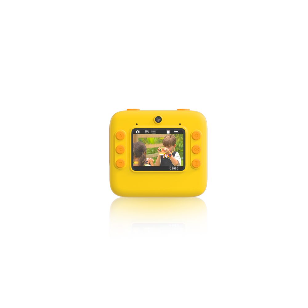 Porodo Kids Print Camera 48Mp 1080P 800Mah - Yellow